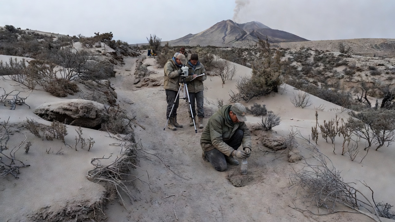 Ashfall Disrupts Biodiversity on Ashpath Trails